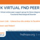 Virtual UK FND Peer Support Group